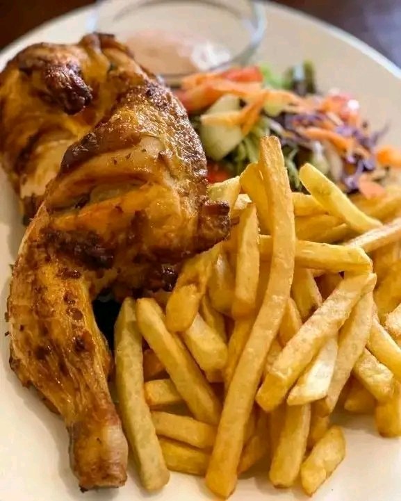 FRITE AU POULET 
